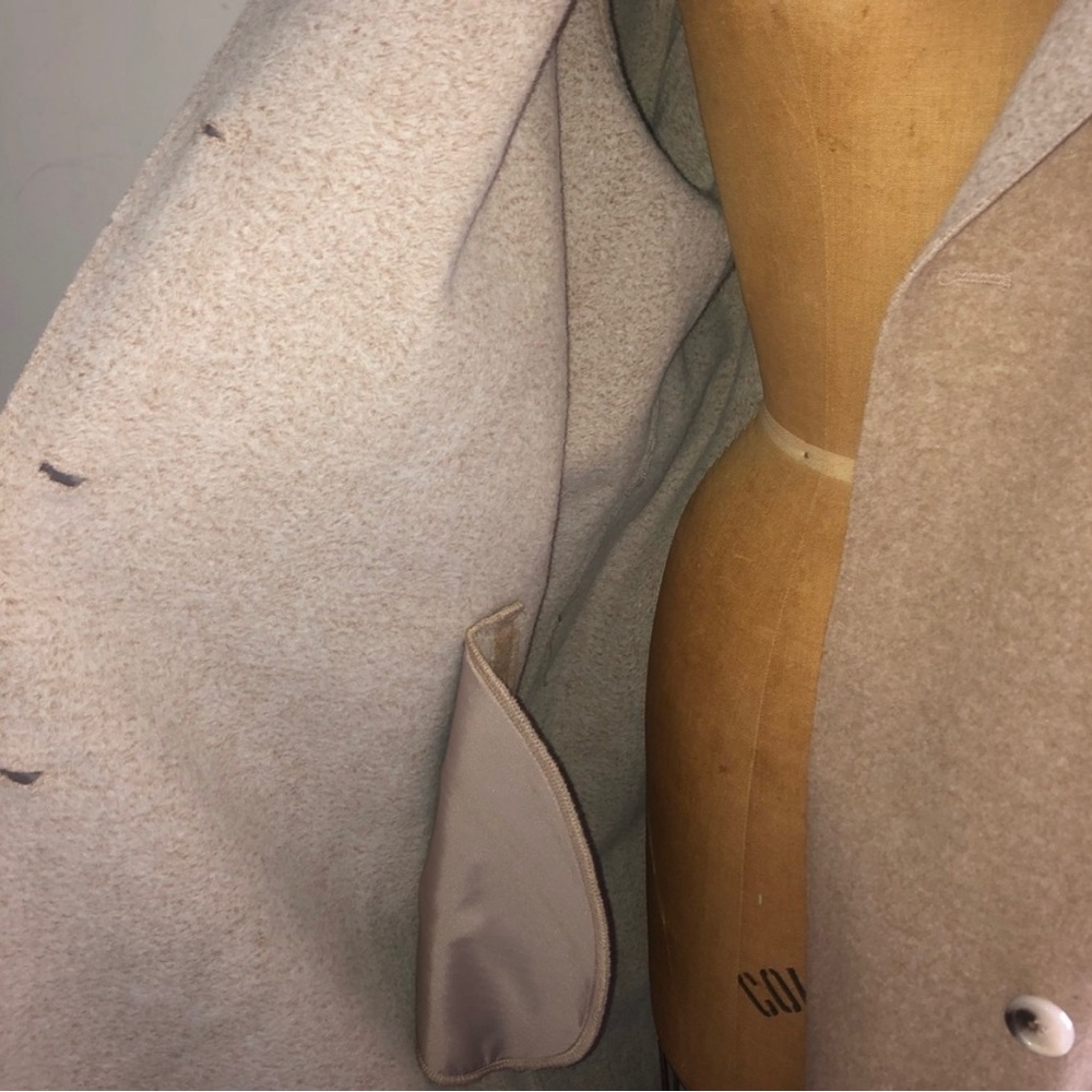 [Gstudio] CODI Camel Wool Belted Trench Coat - Picture 7 of 7